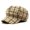 yellow, variant on British Style Retro Lattice Hat Ms. Brey Hat New Fashion Curved Eaves Peaked Hat Spring And Autumn Casual Octagon