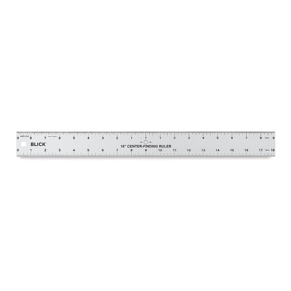Blick Center Finding Ruler - 18"