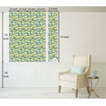 thumbnail image 5 of Ambesonne Plumeria Pattern Peel & Stick Wallpaper for Home, Flowers Simple Art, 13"x72", Mustard Cadet Blue White, 5 of 5