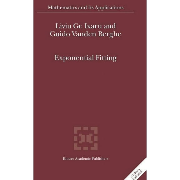 Mathematics and Its Applications Exponential Fitting, Book 568, (Hardcover)