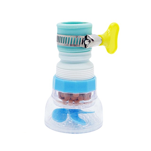 Sink Faucet Sprayer Kitchen Tap Head 360° Rotatable Anti-Splash Faucet Nozzle Head Faucet Extension Sprayer w/Filter System