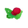 thumbnail image 1 of RaZbaby - RaZberry Silicone Textured Teether - Red, 1 of 3