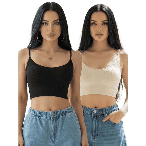 Set De 2 Top De Mujer Unitalla Deportivo O Casual Stretch