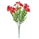 thumbnail image 2 of Ramo de flores artificiales violetas de 7 puntas | Arreglo floral artificial para decoración de hogar, oficina, boda y fiesta | Centro de mesa primaveral, 2 of 5