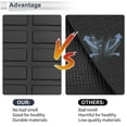 thumbnail image 4 of Unique Bargains Rear Cargo Liner Rear Trunk Mat for Dodge Durango 7 Seats 2011-2024 Anti-Slip Trunk Cargo Luggage Boot Tray Mat TPE 1 Pc Flat Face Long Grid Pattern, 4 of 7