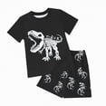 thumbnail image 4 of UAYOTSE Kids Pajamas Set 3 6 12 18 24 Months 2T 3T short Sleeve Casual Summer outfit sets,Sizes 3-4 Years, 4 of 4