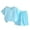 Sky Blue, variant on Clothes for Girls Summer Vacation Beach Spaghetti Straps Tank Top and Shorts Girls 2 Piece Outfits Size 4-15