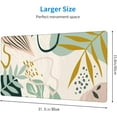 thumbnail image 3 of Desk Mat,Tropical Leaves Summer Plants Extended Gaming Mouse Pad for Office Work & Game,Computer Keyboard Mouse Mat Desk Non-Slip Rubber Base Large Mousepad with Stitched Edges, 31.5x15.7inch, 3 of 6