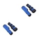 thumbnail image 2 of Greeniant 2 paquetes de protectores de piernas para mascotas, protección ajustable para el corvejón de la rodilla, recuperación a prueba de lameduras Type2 NO2 Greeniant CBP158024, 2 of 6