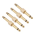 thumbnail image 2 of Efectos de guitarra de 6.35 mm enchufe el enchufe recto con conector de pedal de guitarra fácil para el escenario de guitarra, 2 of 8