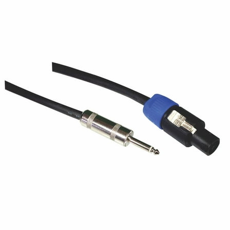 1/4 inch to SPEAK-ON 2 Conductor, 12 awg Pro Audio Speaker Cable