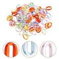 thumbnail image 4 of Miangastore 800Pcs Acrylic Linking Ring Detachable Acrylic Chain Link Rings Bag Strap Chain Making Rings, 4 of 8