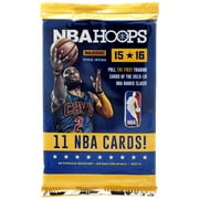 NBA Panini 2015-16 Hoops Basketball Trading Card BLASTER Pack (11 Cards)
