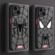 thumbnail image 4 of Funda de teléfono Marvel Spiderman para iPhone 11 12 Mini 13 14 Pro 15 Pro Max 7 8 Plus XR XS MAX carcasa dura mate, 4 of 5