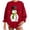 Red, variant on asdoklhq Plus Size Christmas Clothing,Christmas Sweatshirt for Women Oversized Graphic Casual Crewneck Long Sleeve Pullover Sweatshirt Tops Shirt Blouse