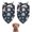 Dark Blue Princess, variant on Dog Bandana 2 Pack,Dark Blue Princess Castle Pattern Bandanas for Dogs,Cat Bandana,Small/ Large Dog Bandana 2 Size,Dog Bandanas