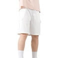 thumbnail image 7 of TKKCS Boys Pull-On Cargo Shorts- Elastic Wasit Trendy Casual Outdoor Waterproof Loose Fit Kids Hiking Shorts With Multi Pockets White Size 12 Years, 7 of 7