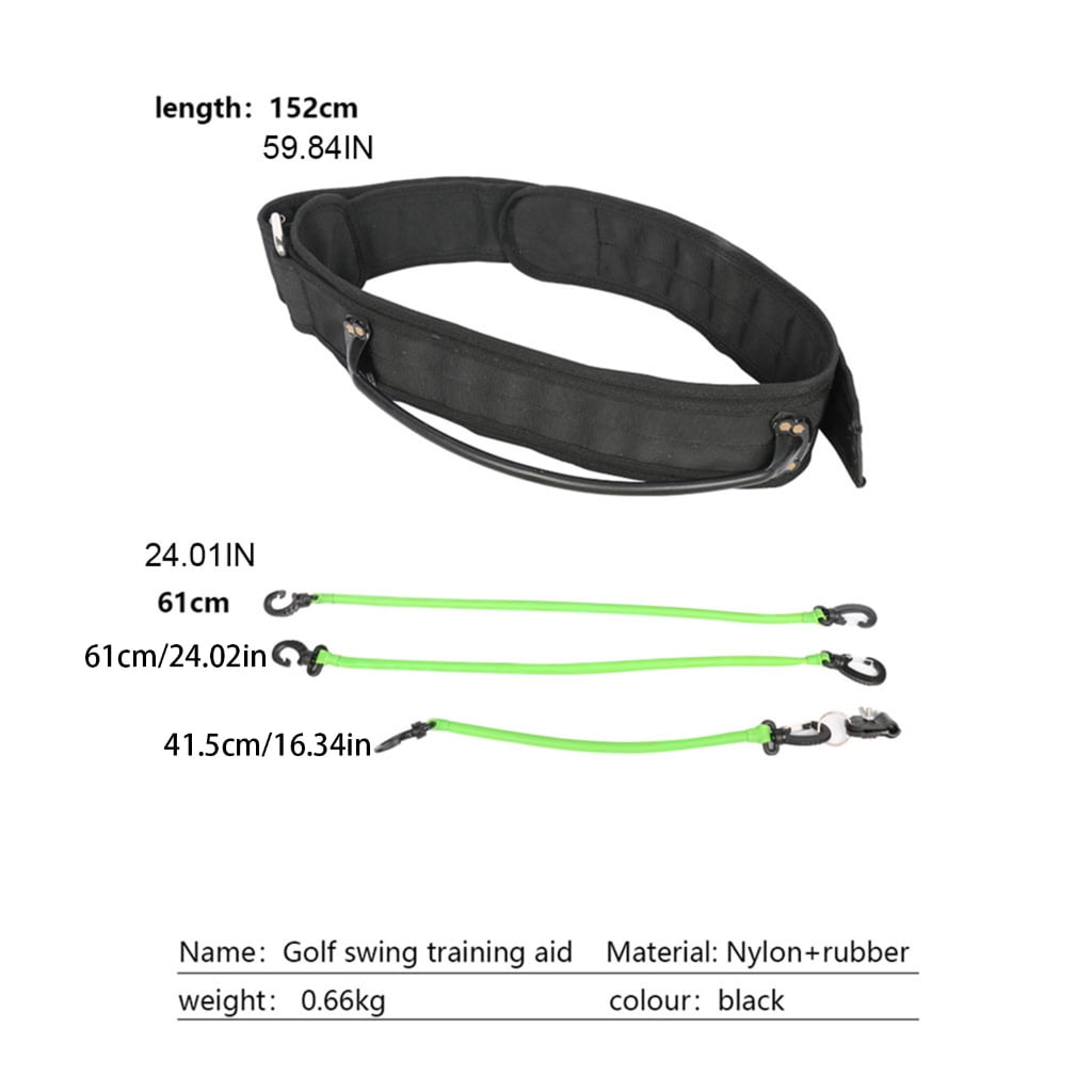 Golf Swing Training Waist Strips Postures Correction Belt Grip Waist Band Trainer for Beginners