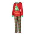 thumbnail image 3 of Nituyy Matching Family Christmas Pajamas Holiday Sleepwear Set Long Sleeve Pullover and Printed Pants S-XXL, 3 of 10