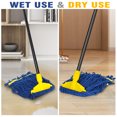 thumbnail image 3 of JEHONN Microfiber Twist Tornado Mop  (Blue), 3 of 7