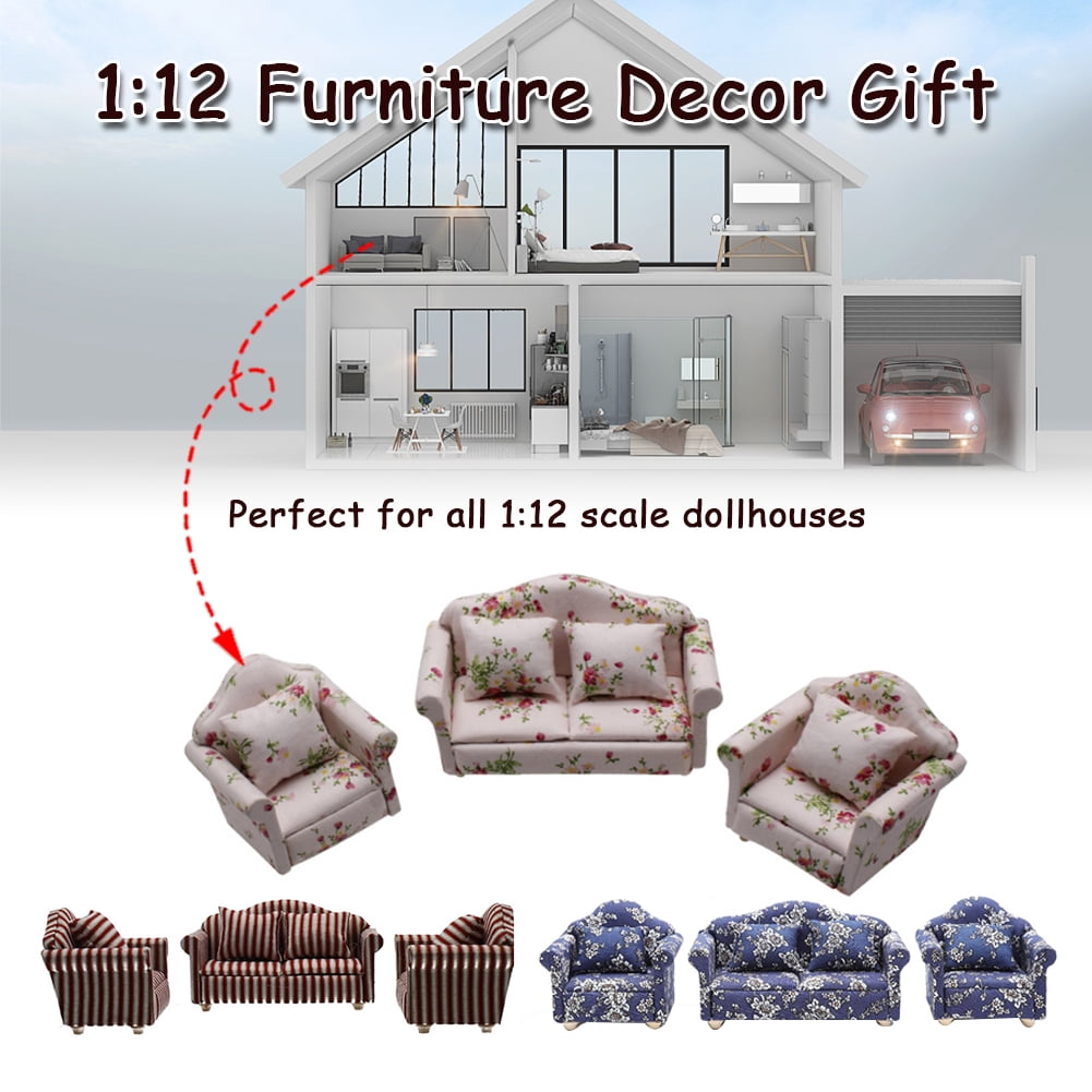 Dolls House Furniture Details about 1/12 Scale Miniature Dollhouse Love Seat Sofa Armchair Dolls House Furniture Details about 1/12 Scale Miniature Dollhouse Love Seat Sofa Armchair