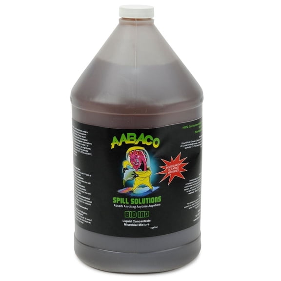 Aabaco Bio IND Biodegradable Oil Eating Microbes, 1 Gallon