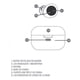 thumbnail image 2 of Auriculares in-ear inalámbricos Billboard Soul Track Earbuds vino, 2 of 8