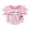Pink-Daddy's Girl, variant on Newborn Baby Girl Summer Clothes Infant Baby Girl Mama's Girl Daddy's Girl Outfit Striped Bubble Romper Letter Heart Flower Embroidery Front Bows Ruffled Short Sleeve Bodysuit Jumpsuit