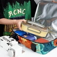 thumbnail image 6 of Hippocampus Double Layered Insulated Refrigerated Lunch Bag with Two Compartments, Large Capacity, Hand Carry - 7.1x11.4x16.1 Inches, 6 of 6