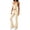ZB-Beige-frostluinai 2 piece set women, variant on Frostluinai 2 Piece Workout Sets for Women High Waist Yoga Flare Legging with Color Block Sport Tank Tops for Athletic Gym Outfits Red L