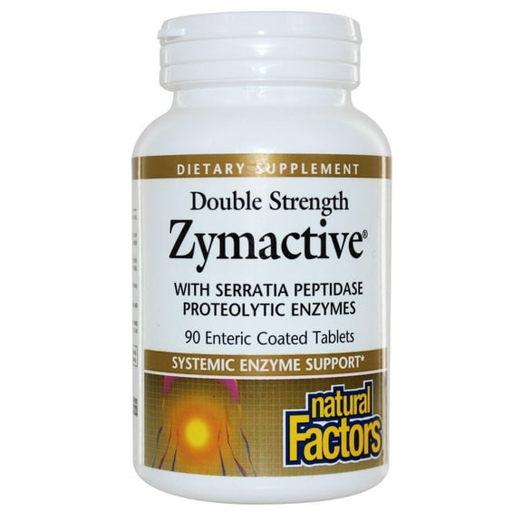 Natural Factors - Zymactive Double Strength - 90 Tablets