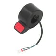 thumbnail image 2 of Acelerador de pulgar para bicicleta eléctrica, repuesto de acelerador de pulgar ABS para scooter eléctrico, 2 of 14