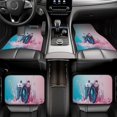 thumbnail image 6 of Sikiie Vintage Camera Splash Art Car Foot Mat Set of 4 Pieces Basics Universal Fit Rubber Carpet Floor Mats For Car SUV Van & Truck, 26.8"L x 17.3"W (Front), 13"L x 17.3"W(Rear), 6 of 6