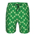thumbnail image 3 of Logiee St Patrick's Day Print Mens Swim Trunks Quick Dry Board Shorts,Breathable Hawaii Beach Shorts Swimwear Bathing Suits-Medium, 3 of 6