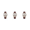 thumbnail image 3 of Reloj Mecánico Minnieouse acero inoxidable hombre resistente al agua negocios ajustable Vintage Type1 NO1, 3 of 6