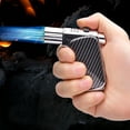 thumbnail image 3 of Windproof Torch Lighter, Yrmaups Windproof Torch Lighter, Refillable Butane Lighter, Outdoor Windproof Lighter, Camping Lighter, High Flame Lighter, Metal Lighter, Utility Lighter, 3 of 4