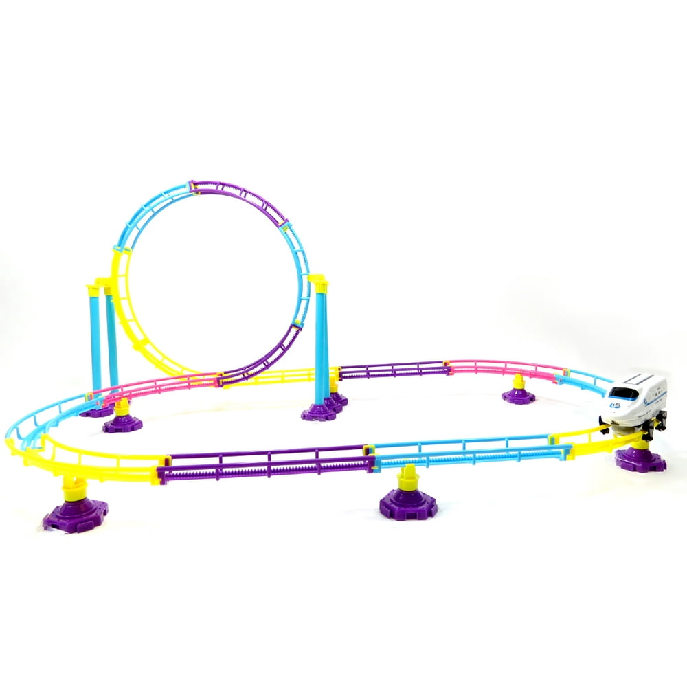 mini toy roller coaster