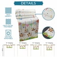 thumbnail image 6 of Groundhog Day Table Runner - 60 Inch Long Bunting Floral Cartoon Funny Colorful Cute Cotton and Linen Blended Dress Scarves Farmhouse Table Runner for Kitchen Dining, Coffee Table, 13" x 60", 6 of 8