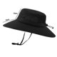 thumbnail image 2 of Harhinhe-Sombrero de pescador con protección solar, sombrero de verano para hombre, sombrero de ala grande para el sol, Montañismo al aire libre, sombrero para el sol impermeable de secado rápido, 2 of 5