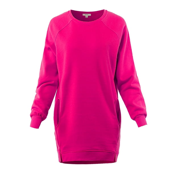 oversize crew neck sweatshirt