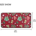 thumbnail image 3 of Coolnut Christmas Kitchen Rug, 39"x20" Anti Fatigue Kitchen Floor Mat, Non Slip Waterproof Long Standing Mat Throw Kitchen Runner Rug for Kitchen Washroom Bedroom, 3 of 7