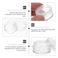 thumbnail image 2 of MasteelfCA 30pcs Transparent Container Jar Plastic Sample Jars Makeup Lotion Containers, 2 of 8
