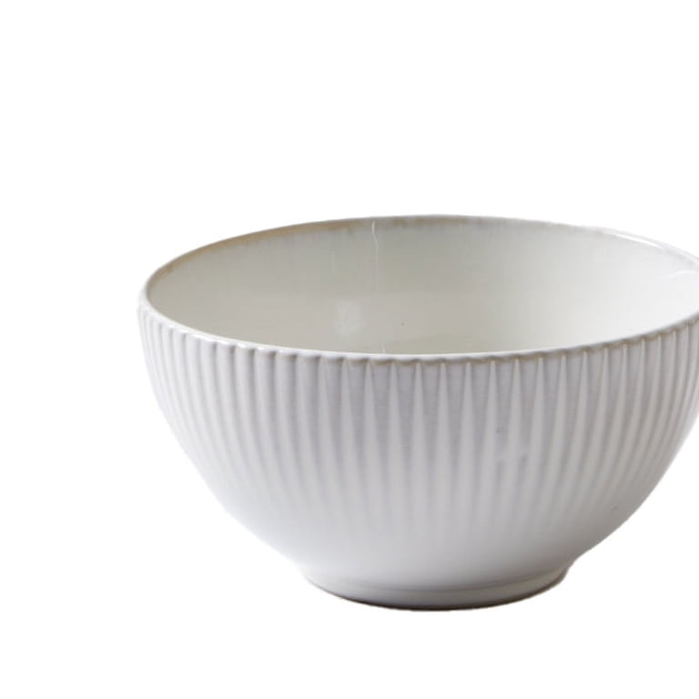 Ribbed Stoneware Dinnerware Set, 12-Piece photo 5