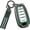 National Flag Keychain-green, variant on Key Fob Cover Compatible with Infiniti Q50 Q60 QX50 QX55 QX60 5 Button Keychain Case Holder Protector,Long Keychain-black