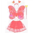 thumbnail image 1 of 4Pcs/Set Double Layers Girls Led Flashing Light Fairy Butterfly Wing Wand Headba, 1 of 4