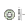thumbnail image 3 of Deep Groove Ball Bearing 626ZZ Single Shield 6mm x 19mm x 6mm Chrome Steel 10Pcs, 3 of 4
