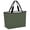Army Green, variant on Pure Mint Green Beach Bag for Women, Large Breathable Mesh Beach Tote Bag, Modern Solid Color Minimalist Art Sandproof Lightweight Travel Bags for Vacation Picnic Swimming Pool 15.7"x15.7"x9.1"
