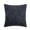 BLACK/GRAY, variant on Videri Home Pillow Shell Chenille Contrast Gusset Black 01/Grey Gusset 70 22X22 2 Pack