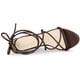 thumbnail image 5 of Sandalias de tacón de aguja Allegra K con cordones para mujer café EE. UU. 8,5, 5 of 7