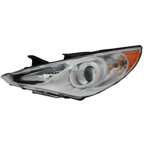Left Headlight Assembly - Compatible with 2011 - 2014 Hyundai Sonata GLS Sedan 2012 2013